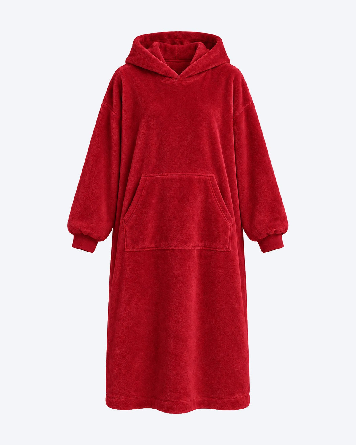 Hugglee Battaniye Hoodie – Kırmızı
